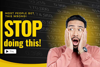 design eye catching youtube thumbnail in 2 hours