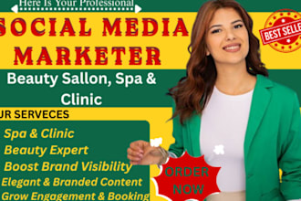 be your hair extension, beauty salon, beauty spa social media marketing manager