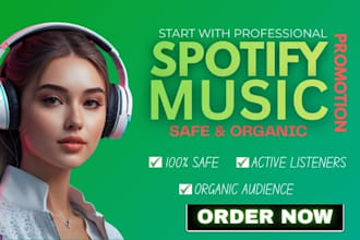 do spotify music promotion and playlist pitching