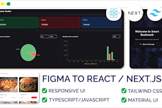 convert figma design into responsive react component