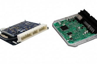 automotive ecu pcb layout and schematic, speeduino smd multilayer board gerber