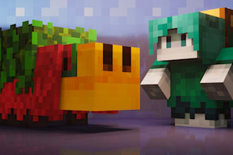 create custom hytale and minecraft 3d models in blockbench