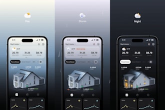 build real time solar energy app, power grid, wind powering n solar inverter app