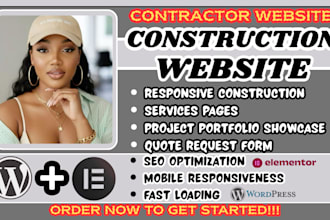 construction website, contractor website, building company website, renovation