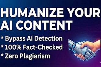 transform your ai generated drafts into professional, high impact content