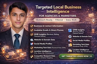 find targeted google maps business leads with gmb status for b2b lead generation