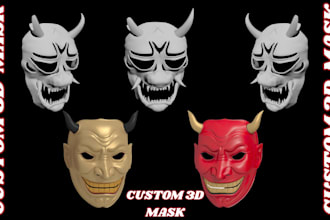 sculpt 3d printed mask 3d helmet wearable armor for 3d stl file for 3d printing