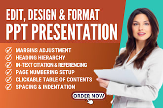 design powerpoint presentation template, edit or redesign ppt