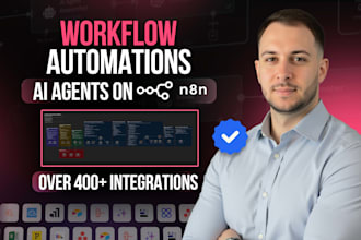build n8n ai agent, n8n automation, n8n workflow and ai workflow automation
