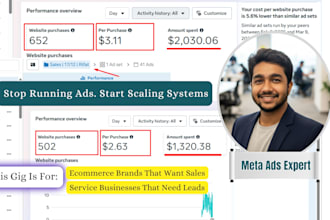 be your meta ads specialist for profitable facebook and instagram ads