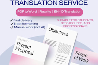 type, paraphrase, and format your documents