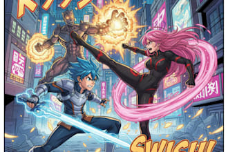 comic book illustration with comic book illustrators