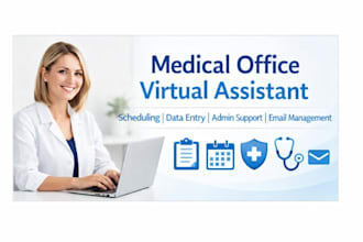 provide medical office admin and patient scheduling support