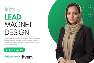 design premium, high conversion lead magnet, ebooks and pdfs