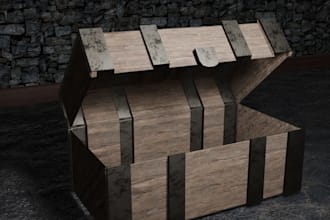 create lowpoly 3d models for games and projects
