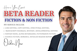double beta read and offer inline feedback on your sci fi romance fantasy book
