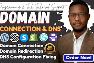 migrate a domain or website, connect domain, fix dns or email issues or transfer