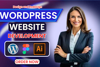 design redsign responsive wordpress website, your wordpress developer