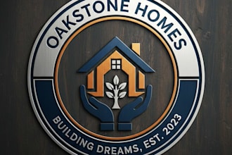 design a professional home builder logo for your business