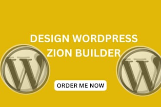 design zion builder website design