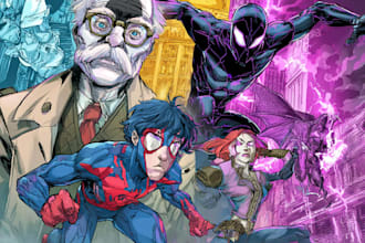 do a charcter of comic or design your comic character