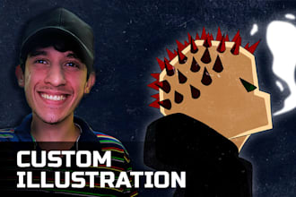 create a custom cover art or illustration
