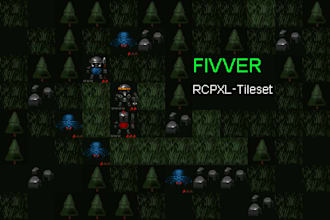 design and draw pixelart tileset for you