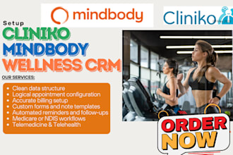 setup best practice better cliniko zanda mindbody iinsight zenoti wellnessliving