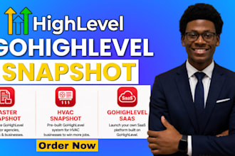 go highlevel hvac snapshot ghl saas ghl white label ghl onboarding ghl workflow