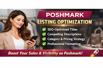 create high converting poshmark listings that sell fast