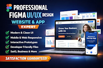 figma website ui ux design, figma app design, figma business website UI design