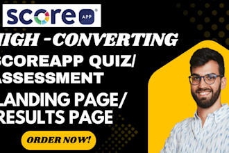 build scoreapp quiz funnel, scorecards quiz, scorecard landing page, integration