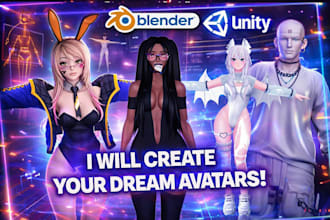 create your vrchat avatar and upload