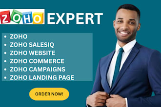 setup zoho website zoho people zoho commerce zoho salesiq zoho site