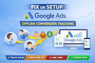 fix or set up google ads offline conversion tracking using zapier