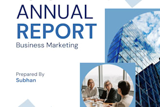 create modern business cover page design