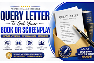 write a query letter to get your book or screenplay