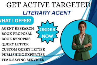 create your literary agent query package