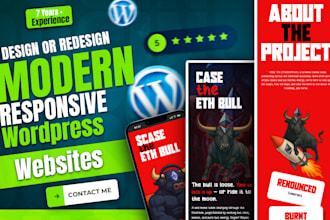 revamp wordpress redesign and clone website