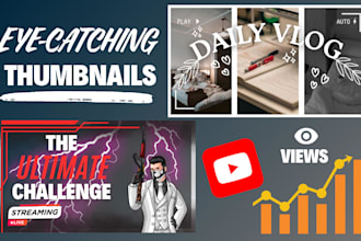 design eye catchy thumbnails that grow your channel