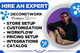 setup deconetwork store printavo incsoft deconetwork workflow hubspot shopify