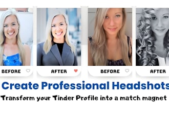 turn your tinder profile photo into realistic ai headshot enhancement for tinder