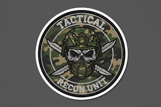 make custom military tactical army logo patch badge