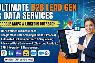 do b2b lead generation and email scraping