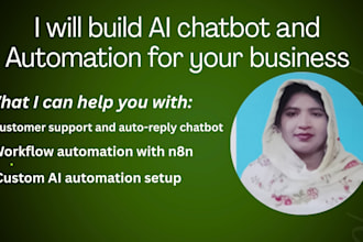 build ai chatbot for website and whatsapp automation