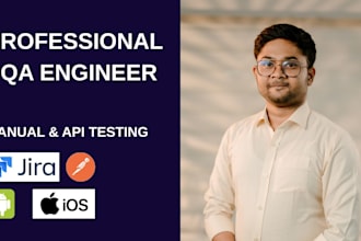 be your sqa engineer for manual testing, bug reporting, and usability audit