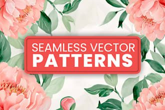 design vector seamless pattern textile prints pattern design