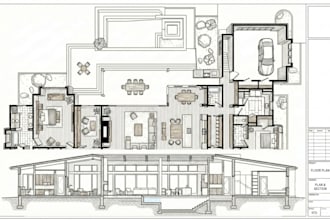convert sketch to cad and create accurate 2d floor plans in 24 hours