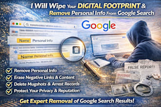 wipe your digital footprint and remove personal info from google search