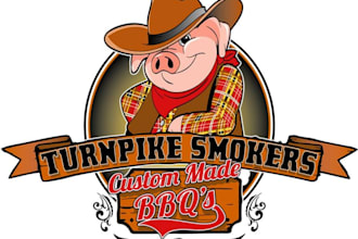 design high quality pig logo with unlimited revision